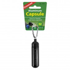 Medium Black Aluminum Capsule