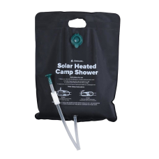 Solar Heated Camp Shower