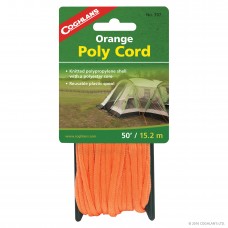 50' Orange Poly Cord