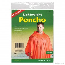 Orange Lightweight Poncho