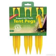 9" ABS Tent Pegs (6 Pack)
