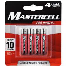 Four "AAA" Alkaline Battery