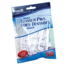 Adult Flosser Picks – 50 Pc.